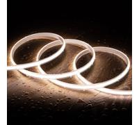 Ledkia Tira LED Regulable COB 220V Autorectificada 320 Led/m IP65 720 Lm/m Ancho 12 Mm Corte 50 Cm a Medida Neutral white 4000k 30m