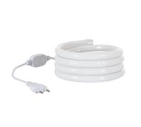 Ledkia Tira Neón LED Regulable 220V AC 120 LED/m Circular 360 Blanco Frío IP67 a Medida Corte cada 100 cm
