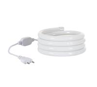 Ledkia Tira Neón LED Regulable 220V AC 120 LED/m Circular 360 Blanco Frío IP67 a Medida Corte cada 100 cm