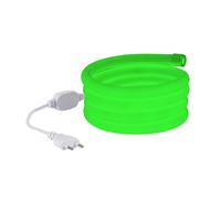 LEDKIA LIGHTING Tira Neón LED Regulable 220V AC 120 LED/m Circular 360 Verde IP67 a Medida Corte cada 100 cm Verde 3 m