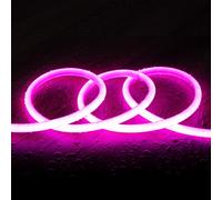 Ledkia Tira Neón LED Regulable 220V Circular SFLEX17 IP65 Corte 100 cm a Medida Pink 50m