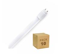LEDKIA Tubo LED T5 145 cm Cristal Conexión Dos Laterales 18W (Pack 10 un) N | CasquilloT5