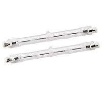 LEDLUX 2 Piezas Lámparas Halógenas Regulables R7S 118mm Blanco Cálido 2700K