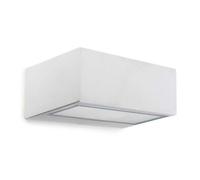 Leds C4 Aplique Ip65 Nemesis Led 90*220mm Led 17.5.,naw Sw 2700-3200-4000k On-off Blanco