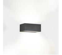 Leds C4 Aplique Ip65 Nemesis Led 90*220mm Led 17.5naw Sw 2700-3200-4000k On-off Gris Ur