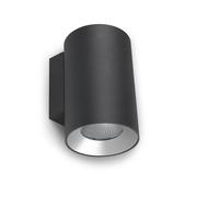 LEDS C4 Aplique Ip66 Cosmos Wall Fixture Ø131 Single Emission Led 23W Blanco Cálido -
