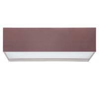 LEDS C4 Ara, lámpara exterior - 15 W, luz blanca neutra, IP54, color marrón