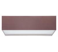 LEDS C4 Ara, lámpara exterior - 8 W, luz cálida, color marrón