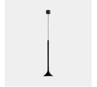 Leds C4 Colgante Alive Single Led 8.5 Blanco Cálido - 2700k On-off Negro 492lm
