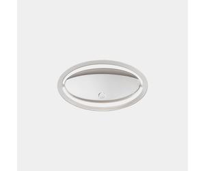 LEDS C4 Ely, aplique de pared - 15 W, luz cálida, IP23, blanco
