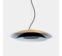 LEDS-C4 Lámpara colgante LED Noway Big descentralizada, oro mate, CCT