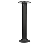 LEDS C4, lámpara de pie exterior Yika - 7,9 W, luz blanca cálida, 677 lúmenes, IP44, color negro