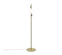LEDS-C4 Lámpara de pie LED Perlina, altura 170 cm, color dorado