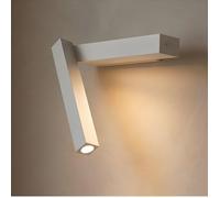 LEDS C4 - Luz de lectura Hall Slim LED 3.5 Blanco cálido - 2700K ON-OFF Blanco 150lm