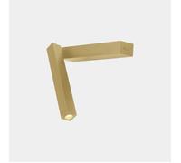 Leds C4 Luz De Lectura Hall Slim Led 3.5 Blanco Cálido - 2700k On-off Oro Mate 150lm