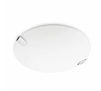 LEDS C4 Plafon Clip Ø500 Mm Led 16,6W 3000K Cromo 935Lm