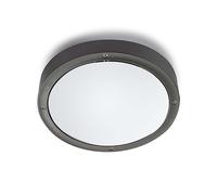 LEDS C4 Plafon Ip66 Basic Aluminium Ø260Mm E27 15W Gris Urbano 523Lm