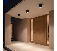 LEDS C4 Plafon Ip66 Cosmos Led Ø168Mm Led 23W Blanco Cálido - 3000K On-Off Gris Urbano