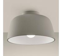 LEDS-C4 Plafón LED Miso Ø 28,5 cm gris piedra