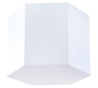 LEDS C4: Seis focos empotrables para techo - 15 W, luz cálida, 1440 lúmenes, IP23, color blanco