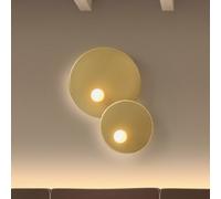 LEDS-C4 Trip lámpara de pared 2 luces oro mate