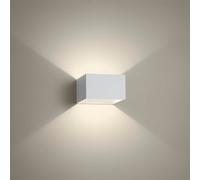 LedsC4 - Lámpara de pared LED Jet, blanca, de bajo consumo, fácil de instalar, diseño moderno