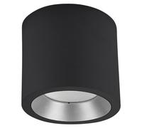 LedsC4: Lámpara de techo LED para interior y exterior, diseño moderno y funcional, alta nergética, protección IP, 168 mm, color gris urbano, versátil y duradera
