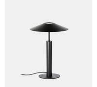 LedsC4 Sobremesa H Interior Arenado: Lámpara de mesa moderna de 553 lúmenes y 2700K, fabricada en acero y acrílico duraderos, que ofrece una iluminación elegante y funcional para el hogar