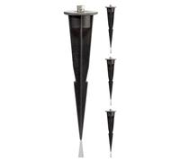 ledscom.de: 4 estacas de tierra para luces de jardín, color , 17 cm de largo, 45 mm de diámetro