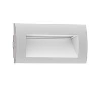 ledscom.de Aplique empotrable LED ZIBAL, downlight para exteriores, IP65 mate, 140 x 70mm, 3,3 W, 223lm, blanco frío