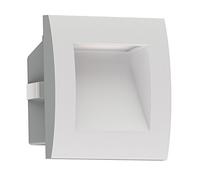 ledscom.de Aplique empotrable LED ZIBAL, downlight para exteriores, IP65 mate, 90 x 90mm, blanco frío