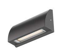 ledscom.de Aplique LED/luz de escalera SEGIN para exteriores, IP54, plano, downlight, antracita mate, angular, 3,8 W, 265lm, blanco cálido