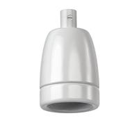 ledscom.de Enchufe E27, porcelana, blanco, 230V AC, máx. 300W
