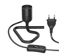 ledscom.de Lámpara de mesa/Portalámparas/Base triangular TRIN