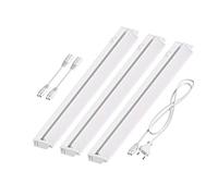 ledscom.de Lámpara LED bajo armario LIWO 58cm, orientable, 1080lm c/u, blanco juego de 3
