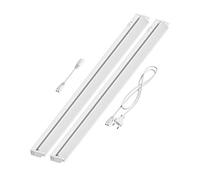 ledscom.de Lámpara LED bajo el armario LIWO 91cm, orientable, 1444lm cada una, blanco cálido Juego de 2