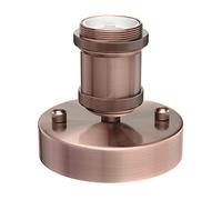 ledscom.de Plafón/portalámpara RETRA, bronce mate, 1x E27 máx. 60W