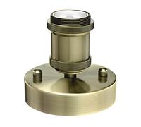 ledscom.de Plafón/portalámpara RETRA, dorado mate, 1x E27 máx. 60W