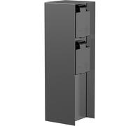 ledscom.de POMI Columna De Enchufes V-0219 2 Puertos IP44 Gris 23 cm