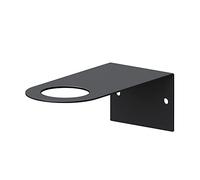 ledscom.de Soporte de pared para toma E27, negro, 6,5 x 14cm