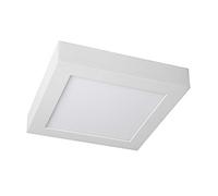 LEDUNI ® Downlight Plafón Superficie LED Cuadrado 12W 1160LM Color Blanco Neutro 4000K Angulo 120 IP40 OPAL Aluminio 170 * 170 * 40Hmm