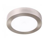 LEDUNI ® Plafón Panel Downlight Níquel Superficie LED Redonda 18W 1440LM Luz Fría 6500K Angulo 120 IP44 Níquel 220mm*220mm*40Hmm