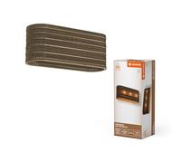 LEDVANCE 3 luces Decor Cardboard Oval marrón de cartón ondulado, E27, 600 | , Ceiling Luminaire, 60.00 Millimetres dia, , Paquete de 15