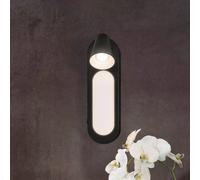 LEDVANCE Aplique de pared LED Neptune, 1 foco, interruptor, negro