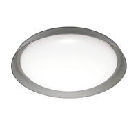 LEDVANCE Aplique y plafón LED inteligente para uso en interiores con tecnología WiFi, color de luz cambiante (3000K-6500K), gris, 430mm, compatible con Google y Alexa Voice Control, SMART+ WIFI ORBIS