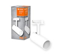 LEDVANCE Cabezal de luminaria para carril TRACKLIGHT, blanco, con casquillo GU10, puede equiparse con una lámpara normal o inteligente, inteligente, WiFi, diseño tipo loft, protección IP20