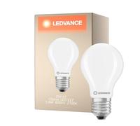 Ledvance Classic A60 Dim Performance Class. Standard led mate regulable 220-240V 5,9W 2700K E27. 806 Lumen. Equivalente a 60W. 15.000 Horas. 105 X 60mm.