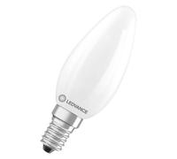 Ledvance classic b40. bombilla led vela mate de cristal 220-240v 1,8w
