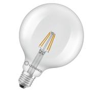 LEDVANCE Classic Globe 125 40. Bombilla led globo 125mm claro 220-240V 3,4W 2700K E27. 470 Lumen. Equivalente a 40W. 15.000 Horas. 168 X 125mm.