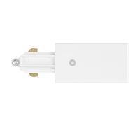 LEDVANCE Conector conductor principal TRACKLIGHT, blanco, dirige la energía desde la toma de corriente al sistema de carriles, diseño moderno tipo loft